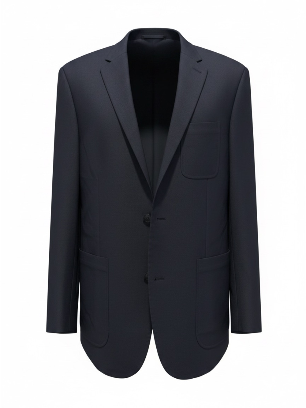 Original Penguin Men's Dark Navy Two-Button Blazer